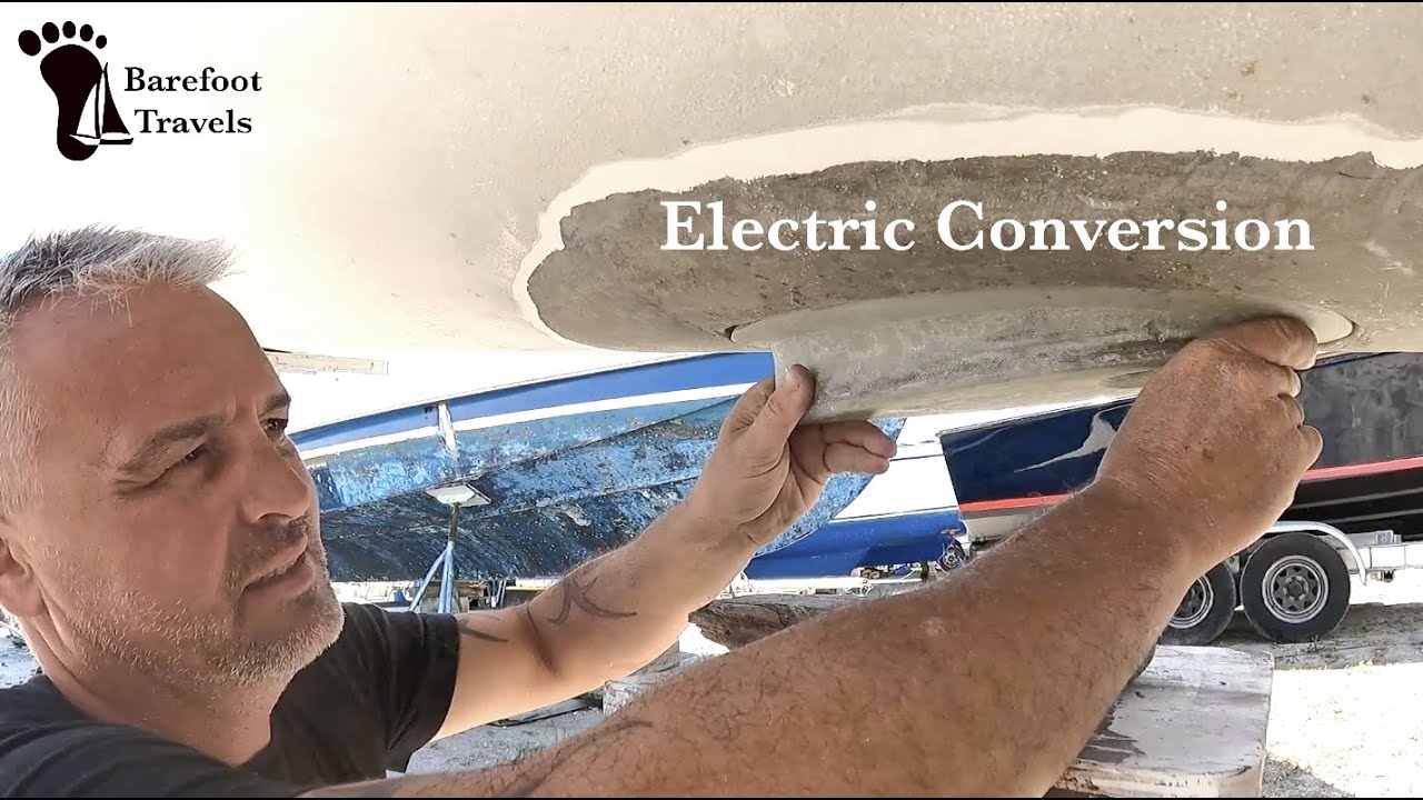 Catamaran ELECTRIC CONVERSION - Torqeedo Engines Part 1 - Boat Work(S4 E44)
