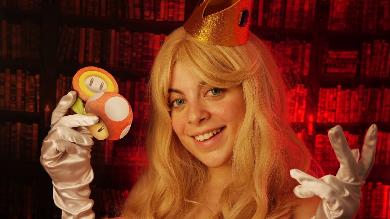 Sei MARIO ma è PEACH a salvarti! 👑🍄 super mario bros roleplay ASMR ITA