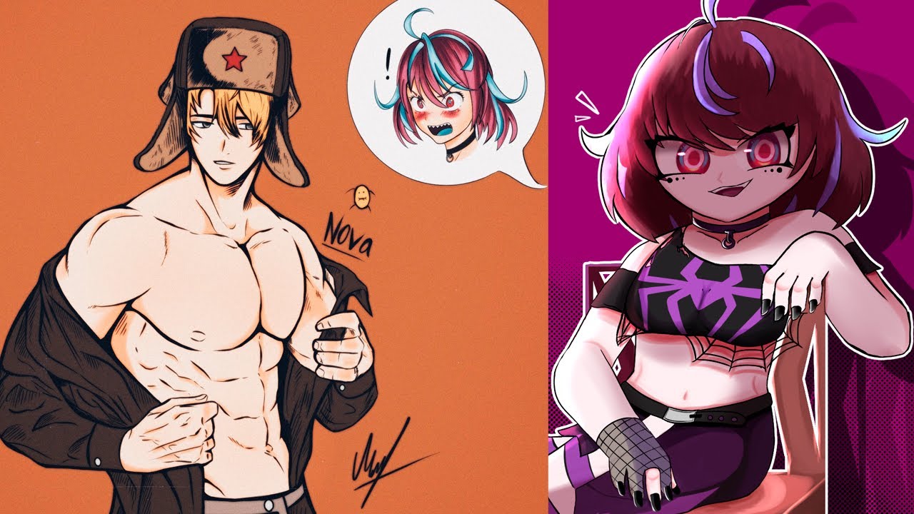 😏😏 EL FAN-ART DE NOVA SENSUAL, EMI LE ENCANTA 😍 🥰