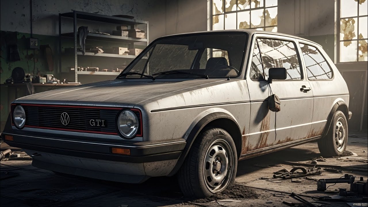 Vergessene Legende: Der verlassene Volkswagen Golf Mk1 GTI 1979, der auf seine Wiedergeburt wartet