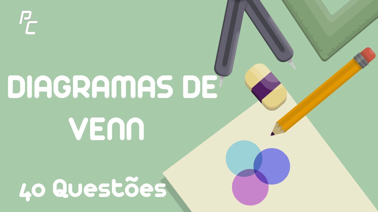 DIAGRAMAS DE VENN (40 QUESTÕES)