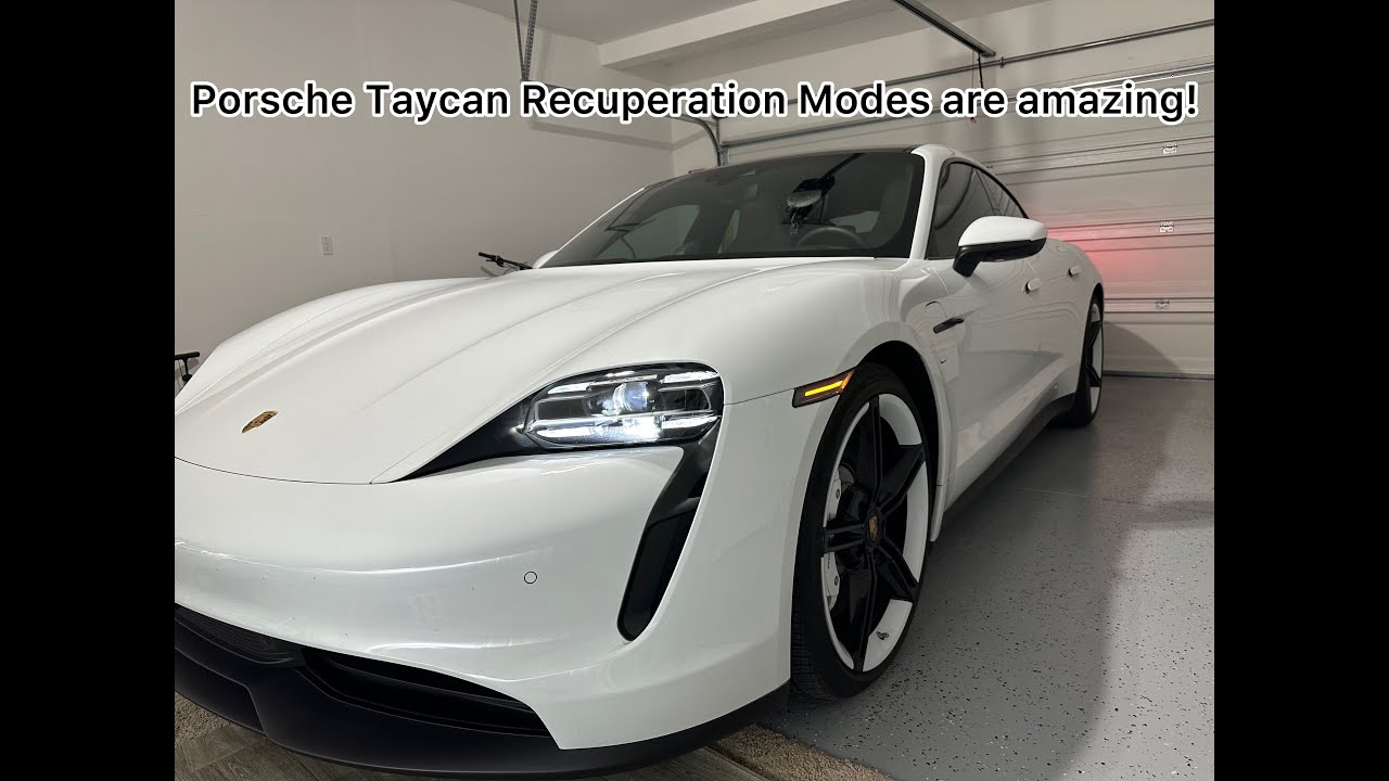 Porsche Taycan: What are Taycan's Recuperation Modes? #porsche #porschetaycan #recuperation #sports
