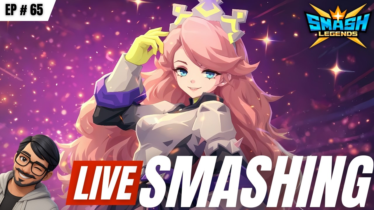 Fun Customs… Until It Gets Competitive 😈 | Smash Legends LIVE #smashlegends   #livegameplay