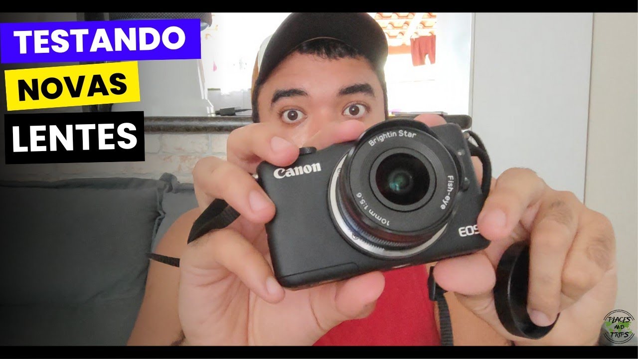 Testando a LENTE 10mm BRIGHTIN STAR e a Lente 35mm COOKIE