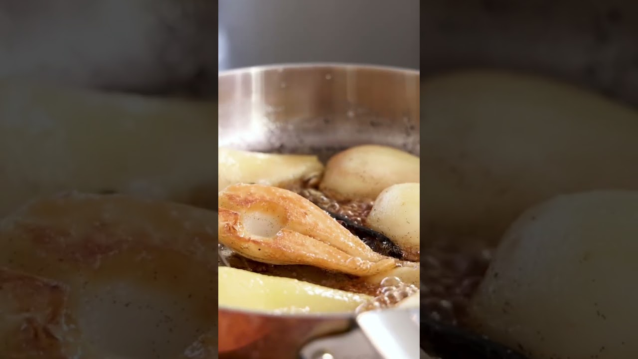 Гель из карамелизированной груши и виски! Вкусный рецепт жидкого геля #шорты