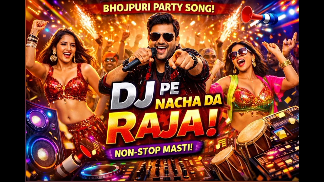 DJ Pe Nacha Da Raja 🔥 | Bhojpuri Wedding DJ Song 2026 | Full Dance Party Anthem