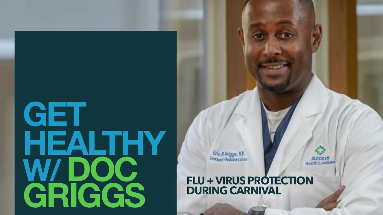 GET HEALTHY WITH DOC GRIGGS | Flu + Virus protection during carnival