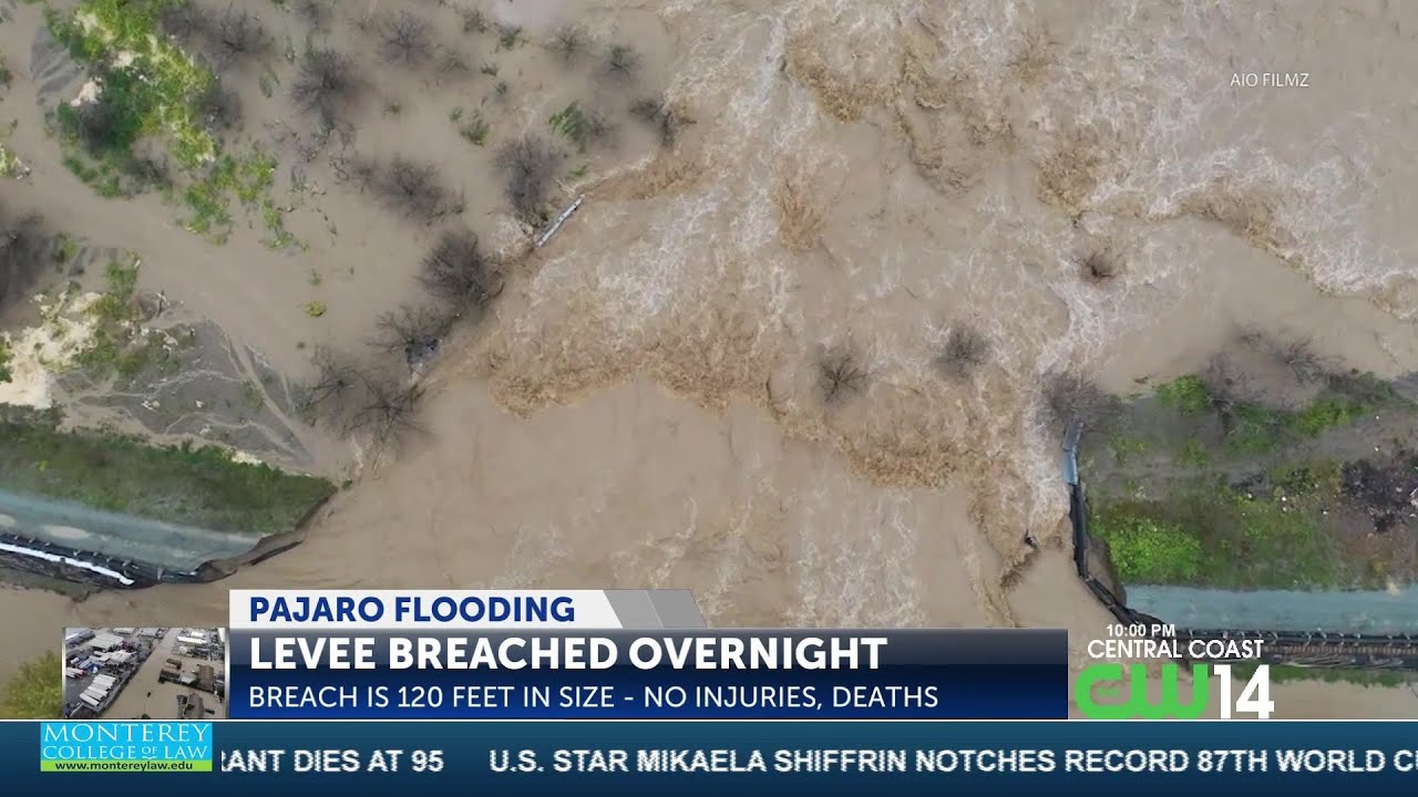 Monterey County leaders provide updates for Pajaro River levee breach