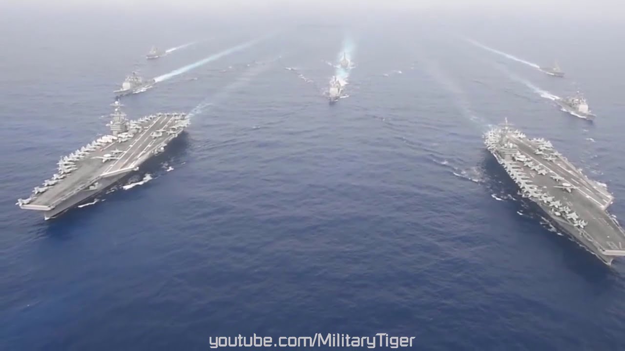 Beijing Alarmed - MASSIVE US Navy Aircraft Carrier Operations in Philippine Sea