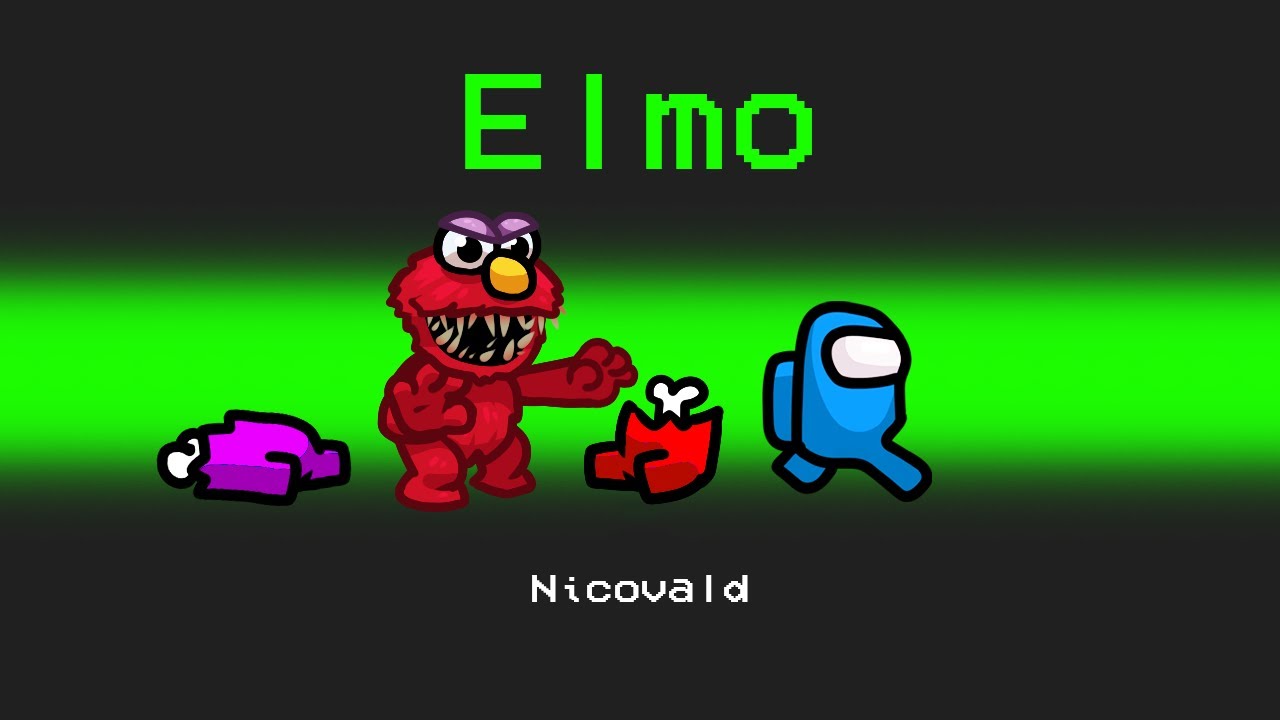 ELMO Imposter Mod in Among Us (SCARY)