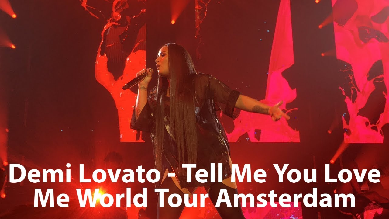 Demi Lovato - Tell Me You Love Me World Tour Amsterdam [FULL CONCERT]