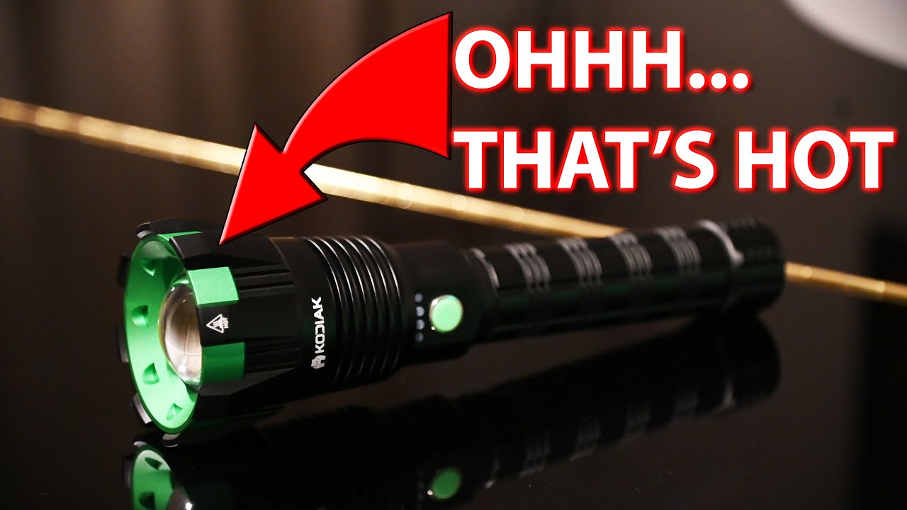 That's one HOT product (literally): Kodiak: The Kolossus Flashlight