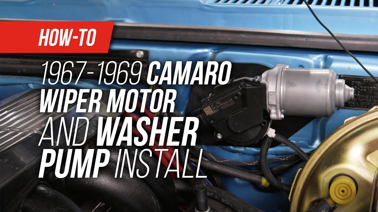 How To Install Detroit Speed’s Selecta-Speed Wiper Kit And Washer Pump Kit Into Your 1st Gen F-Body