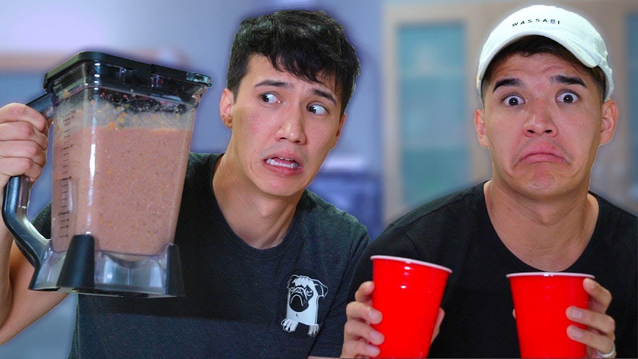 Thanksgiving Smoothie Challenge ft Alex Wassabi!