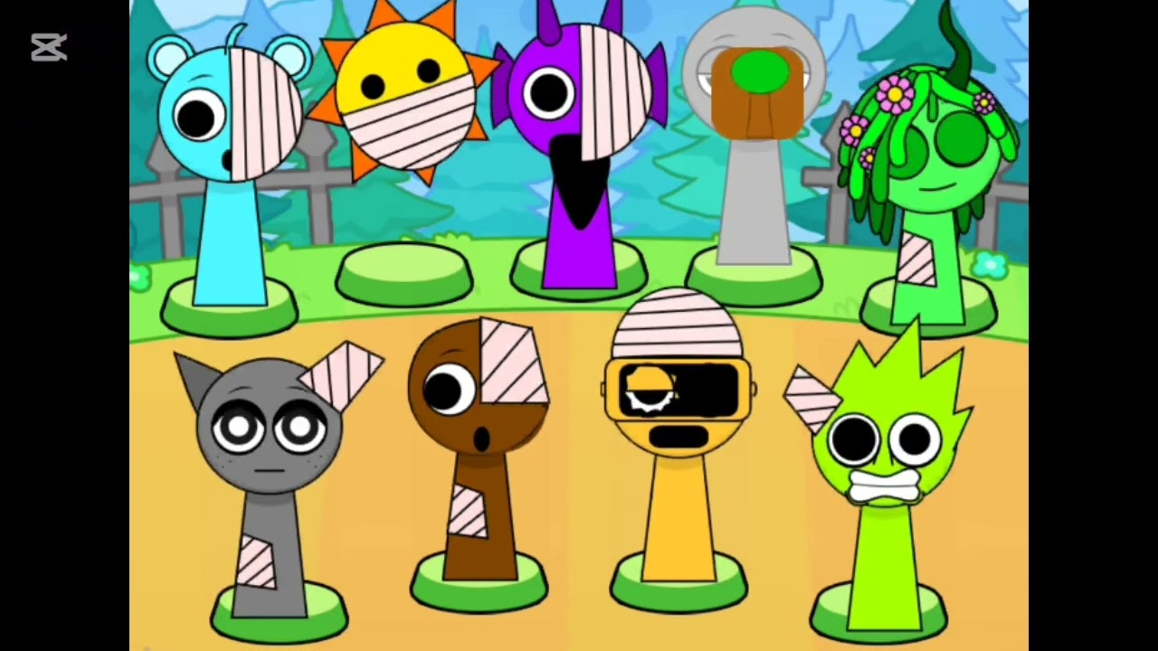 Sprunki Mix – All Alive Characters Music Mix!