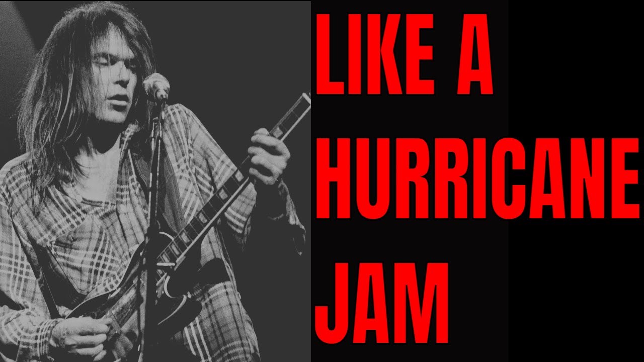 Минорная композиция в стиле Crazy Horse Like A Hurricane Jam (ля минор)