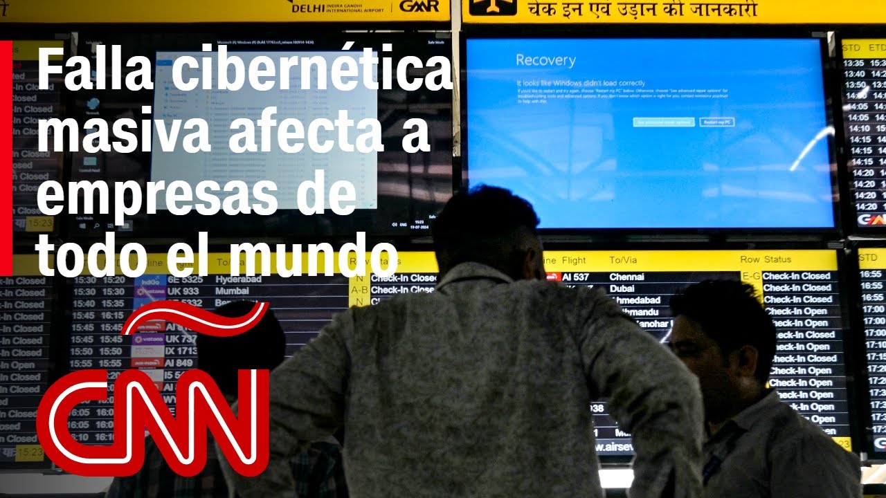 ¿Qué pasó con Microsoft y la caída mundial de servicios informáticos? ¿Qué es CrowdStrike?