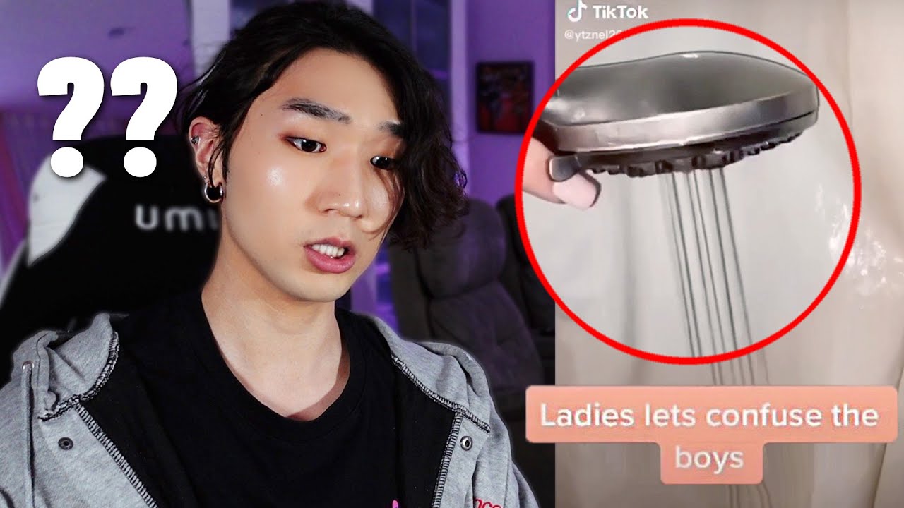 Korean Reacts to TikToks only GIRLS can understand!
