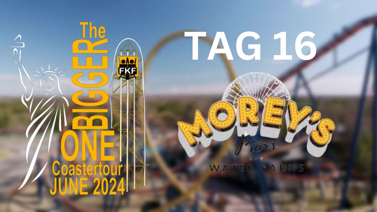The BIGGER One - Tag 16 - Morey's Piers & Seaside Heights Casino Pier | FKF USA Tour 2024
