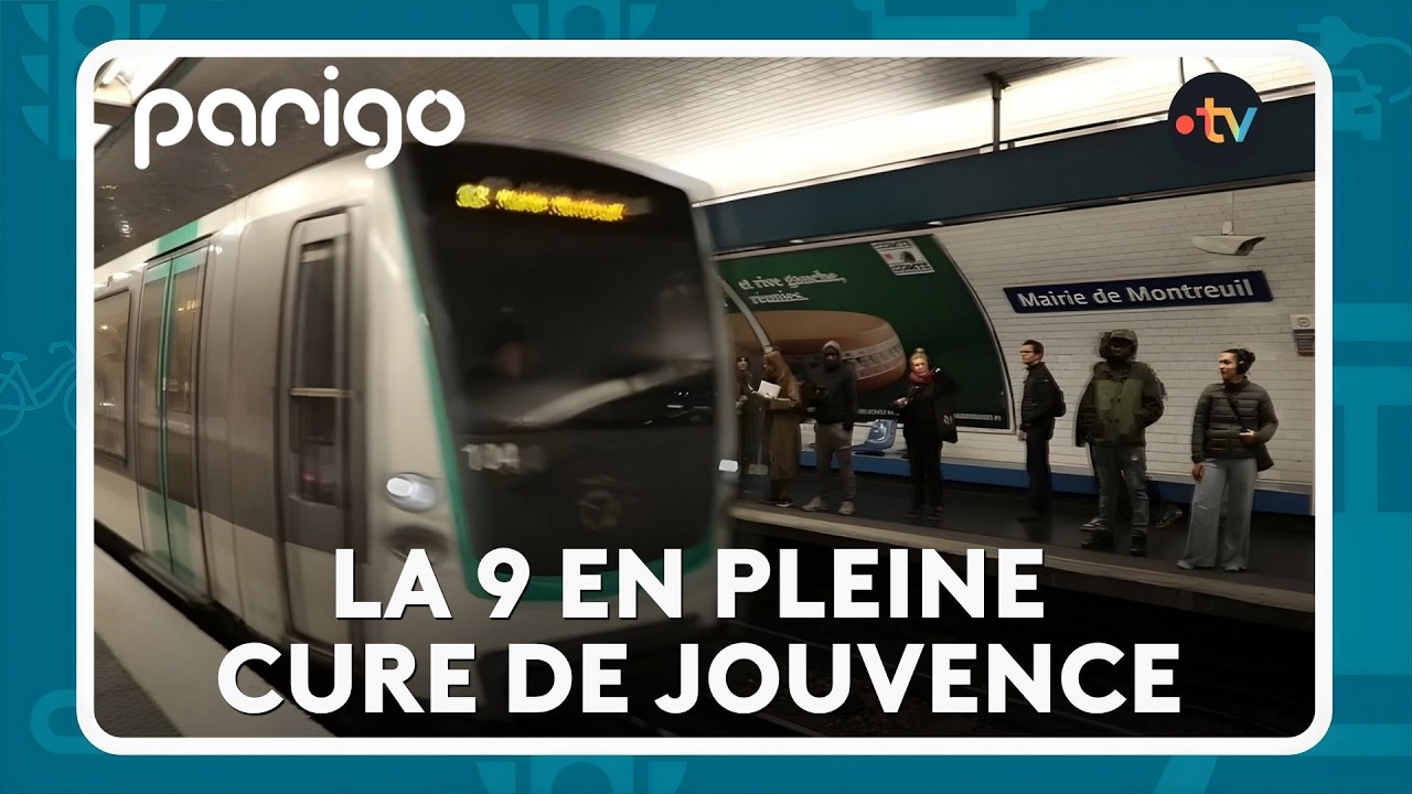 Parigo #298 - La 9 en pleine cure de jouvence