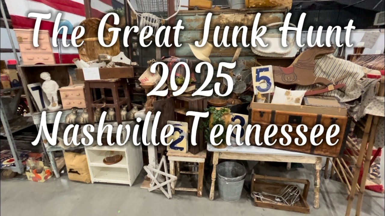 What a great weekend to go junking!!! But at THE GREAT JUNK HUNT ￼