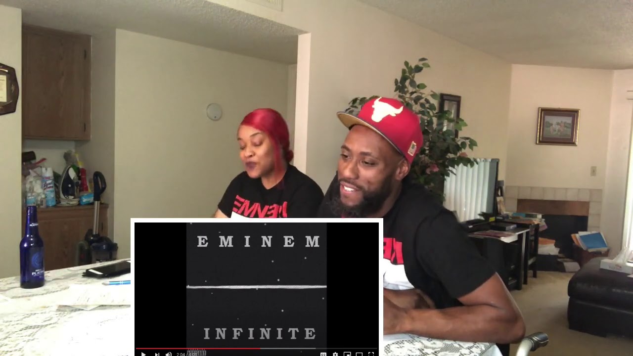 HOW IS HE EVEN HUMAN! EMINEM- INFINITE (REACTION)