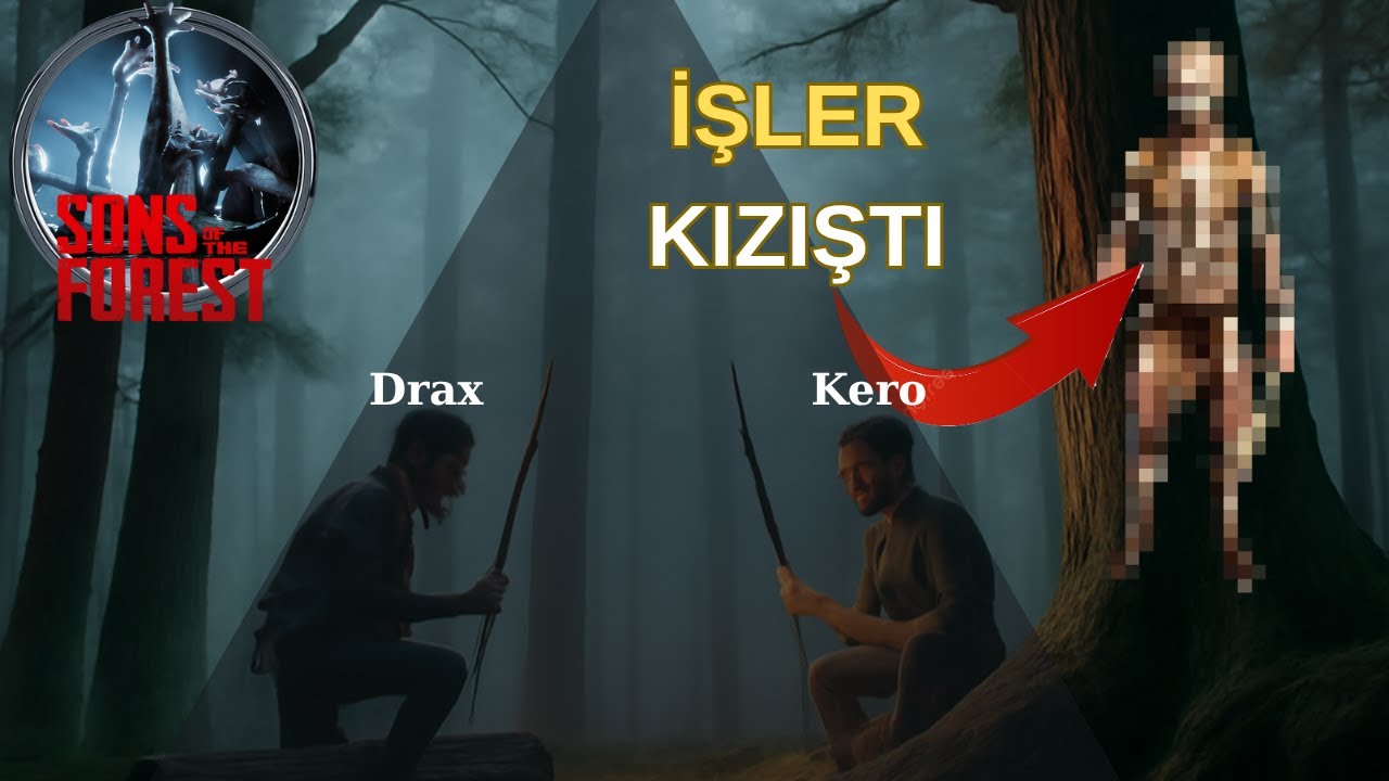 TEK ATAN CANAVAR! Sons of The Forest Türkçe Oynanış