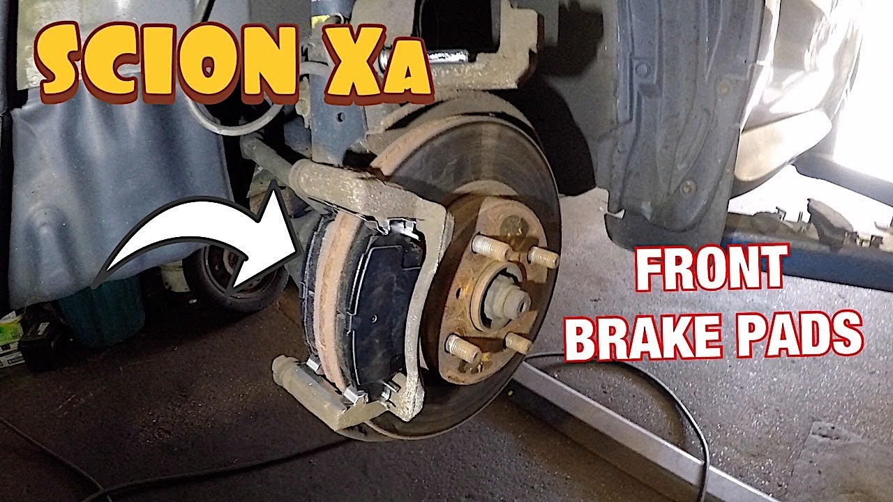 How to replace front brake pads on Scion xA