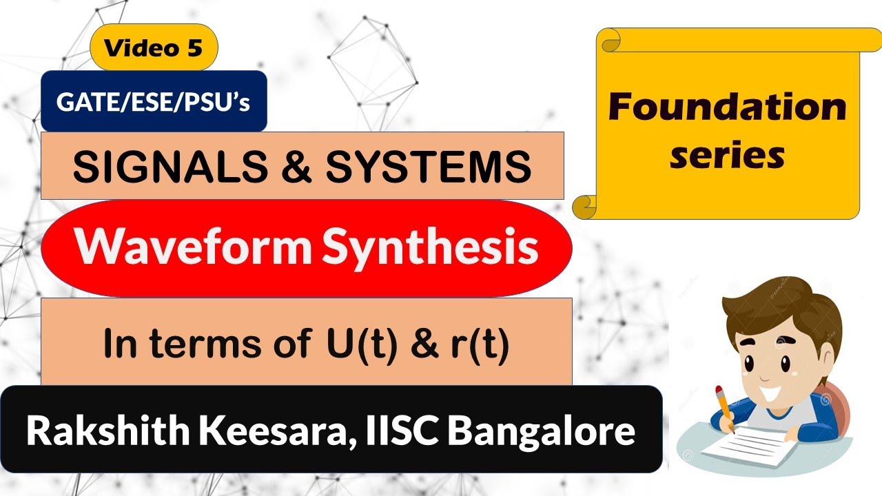 Lecture 5 | GATE | Signals & Systems in English | Waveform Synthesis | IISc