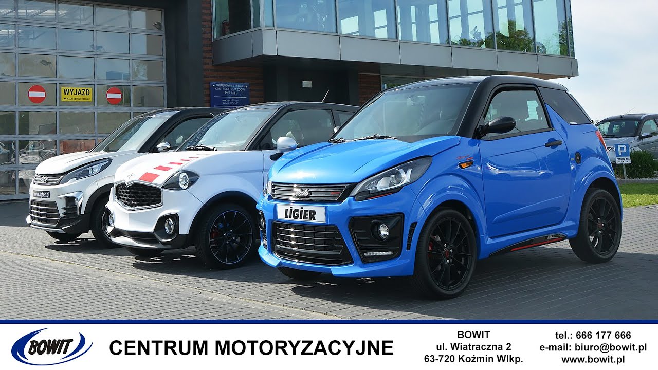 Ligier JS60 SUV Extreme & JS50 Ultimate Sport & Chatenet CH46 Sportline - NOWE - 2021r - BOWIT