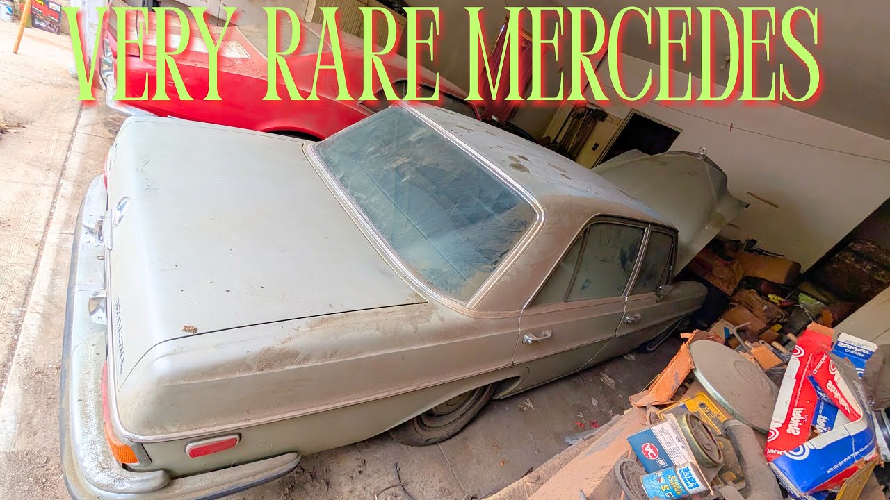 Mercedes 300SEL 6.3 w109 | 40 YEAR BARN FIND!