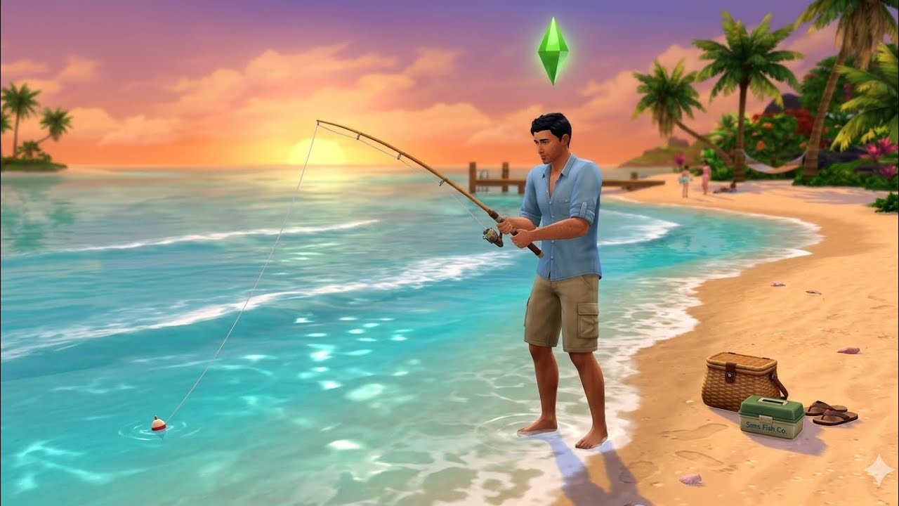 Inicia la aventura en Sim's Naufrago y primera pesca 