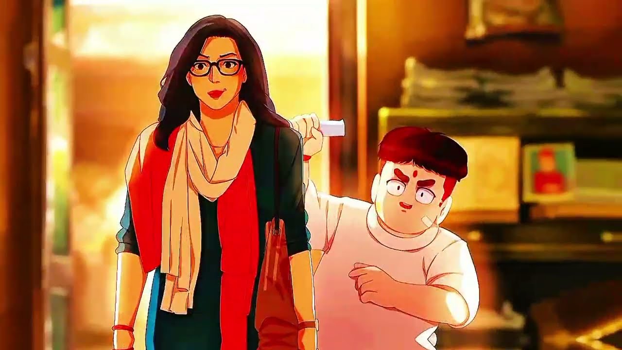 Part-1 When a Son Teases His Parents 😄 | Fun Family Animated Story (Hindi) 