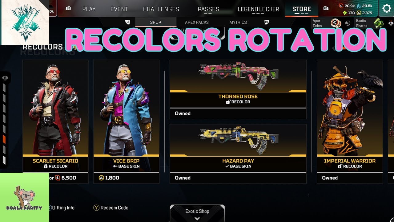 Full Review of Recolors Rotation (17Sept25), S26 Store Update. [Apex Legends - Sept.25]