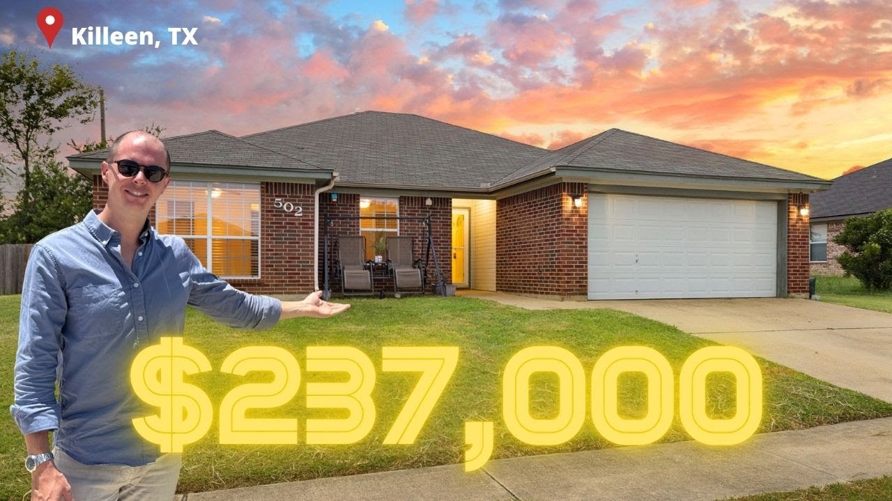 TOURING $237,000 in Killeen TX | Killeen 4 Bed 2 Bath Single Story Home For Sale