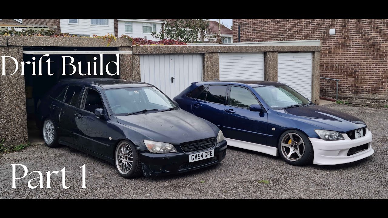 Lexus IS300 Manual Swap Part 1: The Auto-to-Manual Conversion BEGINS! (In a Tiny Garage)