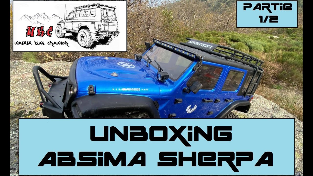 Unboxing / présentation Absima Sherpa. Partie 1/2