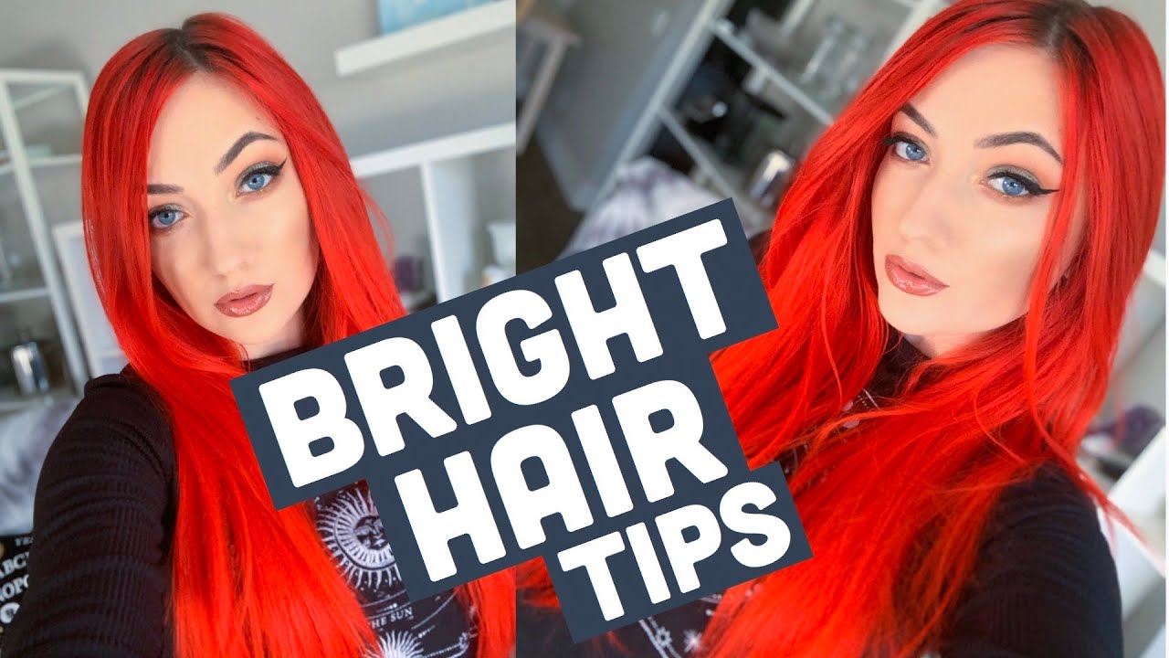 BRIGHT HAIR TIPS: How I Prevent My Color from Fading!