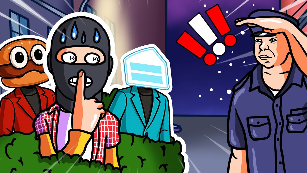 We Became CRIMINALS and Broke into HOUSES! (Crime Simulator)