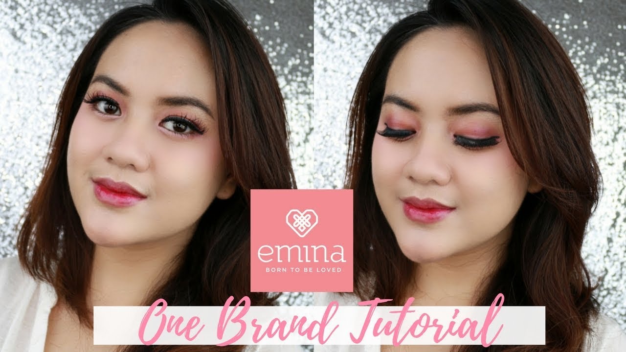 EMINA ONE BRAND MAKEUP TUTORIAL + REVIEW JUJUR (on acne prone skin)