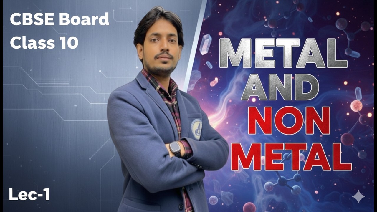 Metal and Non-Metal | Part-2 Class 10 Science | CBSE Board 2026 | Full Chapter #chemistry #cbse10