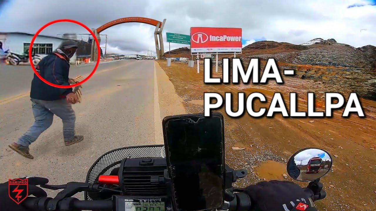 RUTA LIMA-PUCALLPA  EN BICI ELECTRICA parte 1