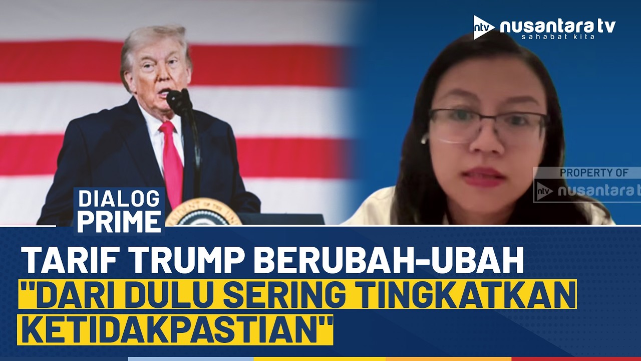 Plin-Plan! Kebijakan Trump Dikecam INDEF: Dari Dulu Sering Tingkatkan Ketidakpastian | DIALOG PRIME