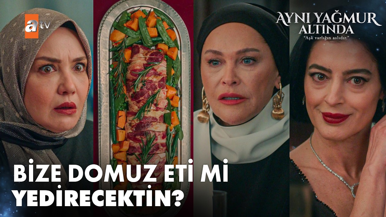 Yemekte domuz eti krizi! - Aynı Yağmur Altında 2. Bölüm