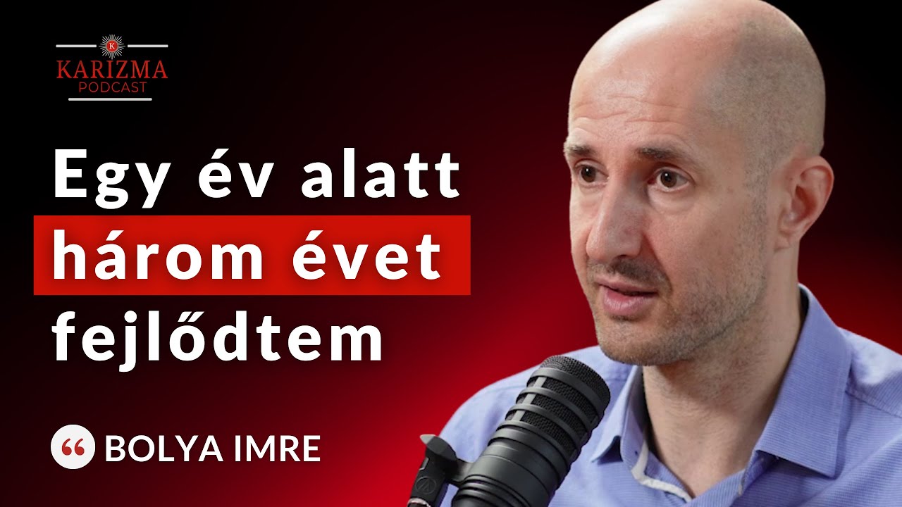 Gyermekkortól a parázsszőnyegig és azon túl: Bolya Imre személyes története | Karizma Podcast #100