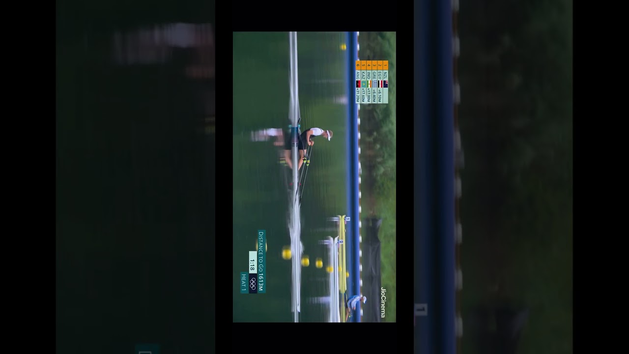 Rowing - Men's Singles - Sculls Heats INDIA 🇮🇳