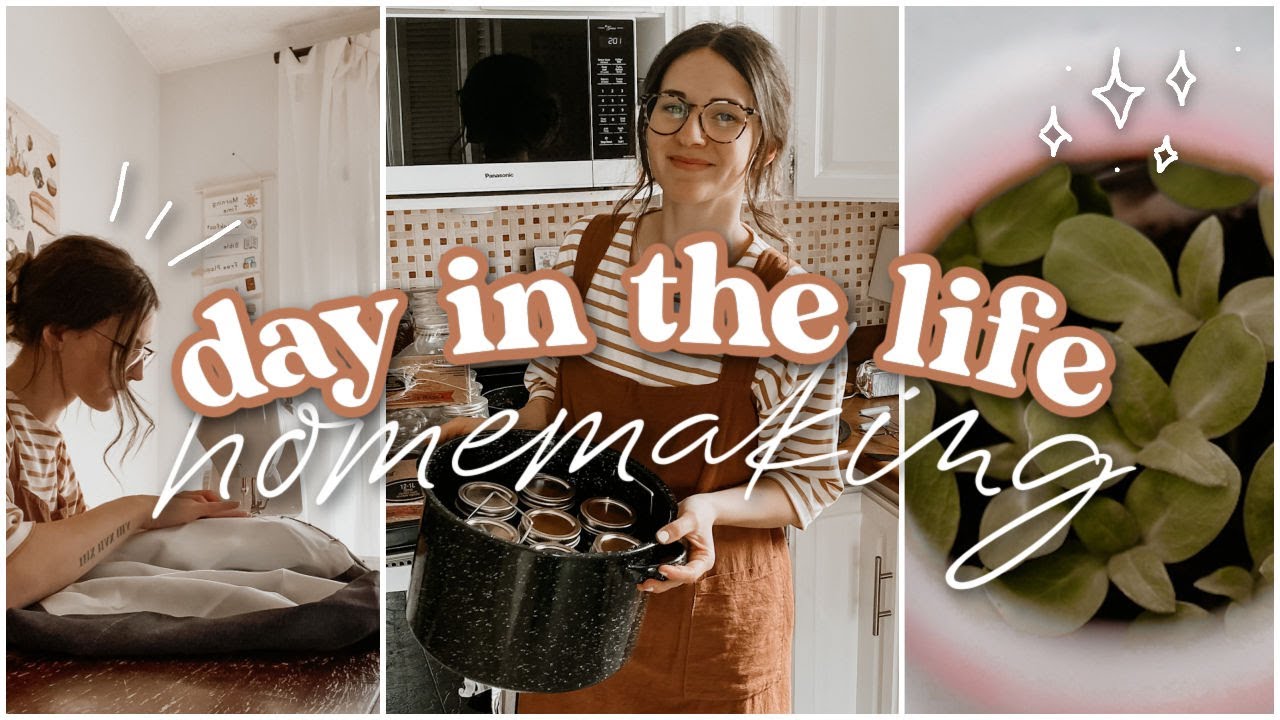 Unlock Your Domestic Side: A Full Day of Homemaking + Garden Update