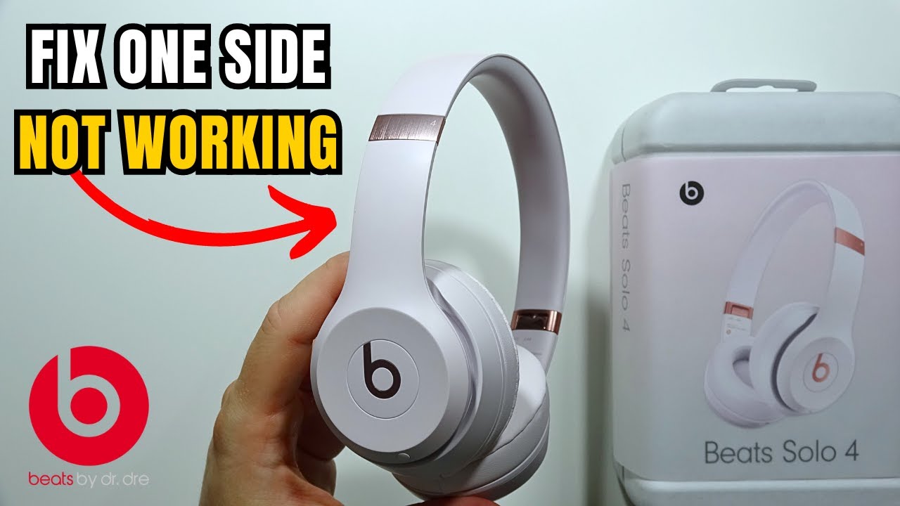 Beats Solo 4: Fix One Side Not Working