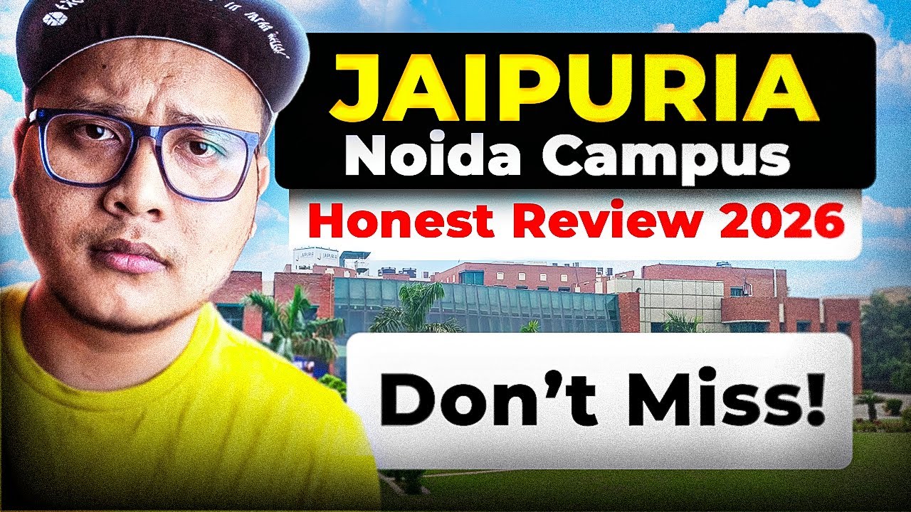 Jaipuria Noida Honest Review 2026 😮 Placements, Fees, ROI & Campus Reality Check