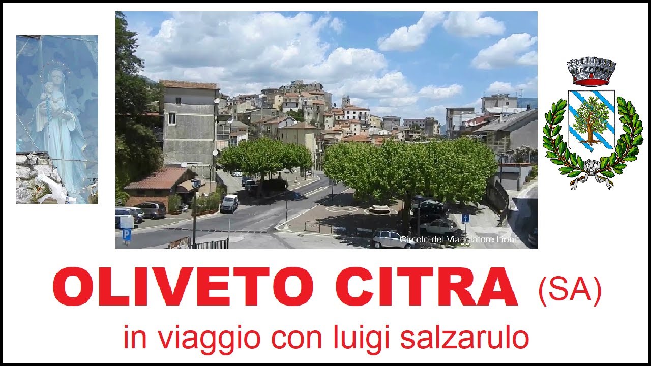OLIVETO CITRA (Sa) - TOUR DEL PAESE - NUOVA VERS. con RIPRESE AEREE - in viaggio con luigi salzarulo